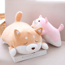 Load image into Gallery viewer, 1pc 55cm Cute Fat Shiba Inu Dog Plush Pillow Stuffed Soft Cartoon Animal Toys Lovely Kids Baby Children Christmas Gift Dolls