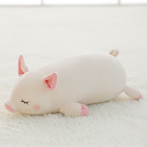 1pc 45cm Cute Soft Down Cotton Pig Plush Toy Stuffed Animal Lovely Pig Doll Baby Software Pillow Kawaii Gift for Girlfriend Kids