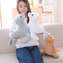 Load image into Gallery viewer, Miaoowa 1pc 35cm Cute Stuffed Sea Lion Plush Toy Soft Pillow Kawaii Cartoon Animal Seal Toy Doll for Kids Lovely Chilren&#39;s Gift
