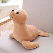 Load image into Gallery viewer, Miaoowa 1pc 35cm Cute Stuffed Sea Lion Plush Toy Soft Pillow Kawaii Cartoon Animal Seal Toy Doll for Kids Lovely Chilren&#39;s Gift
