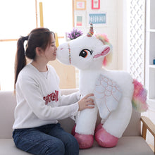 Load image into Gallery viewer, 1pc 50/60/90cm Kawaii Unicorn Plush Toys Giant Stuffed Animal Horse Toys for Children Soft Doll Home Decor Lover Birthday Gift