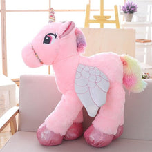 Load image into Gallery viewer, 1pc 50/60/90cm Kawaii Unicorn Plush Toys Giant Stuffed Animal Horse Toys for Children Soft Doll Home Decor Lover Birthday Gift