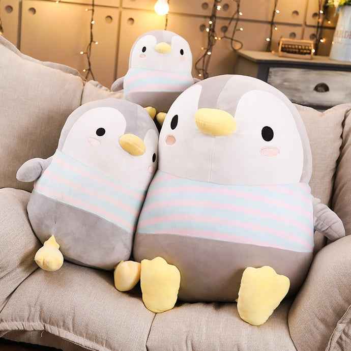 30-70cm Soft fat Penguin Plush Toys Staffed Cartoon Animal Doll Fashion Toy for Kids Baby Lovely Girls Christmas Birthday Gift