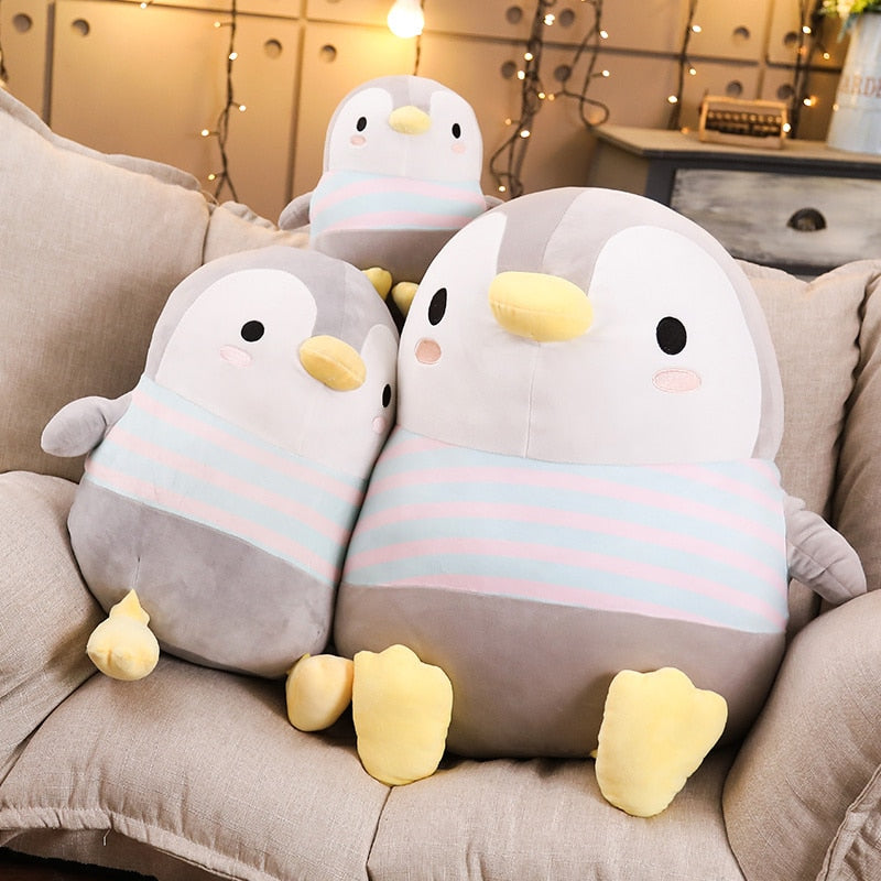 30-70cm Soft fat Penguin Plush Toys Staffed Cartoon Animal Doll Fashion Toy for Kids Baby Lovely Girls Christmas Birthday Gift