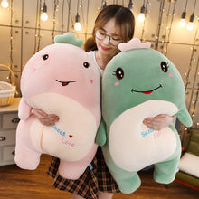 Load image into Gallery viewer, 40-80cm Super Soft Plush Dinosaur Pillows Stuffed Down Cotton Animal Cartoon Toys for Children Kids Baby Doll Kawaii Presents